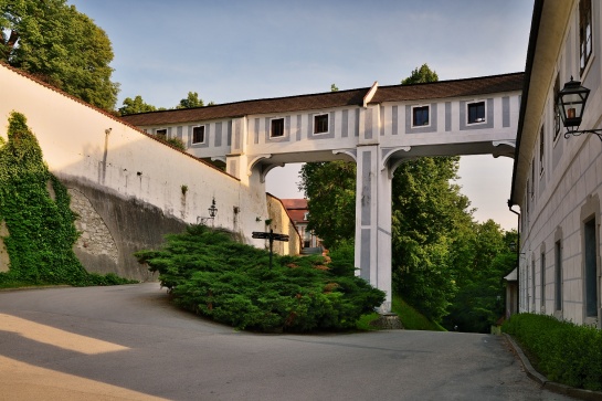 Český Krumlov, městská památková rezervace zapsaná na seznamu světového dědictví UNESCO