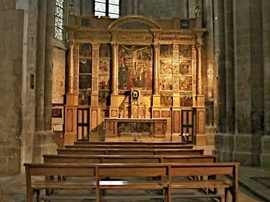 Interier baziliky sv. Máří Magdaleny