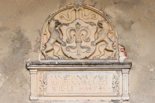 Státní hrad Buchlov - detail erbu