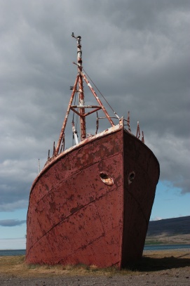vrak lodi Gardar - Island