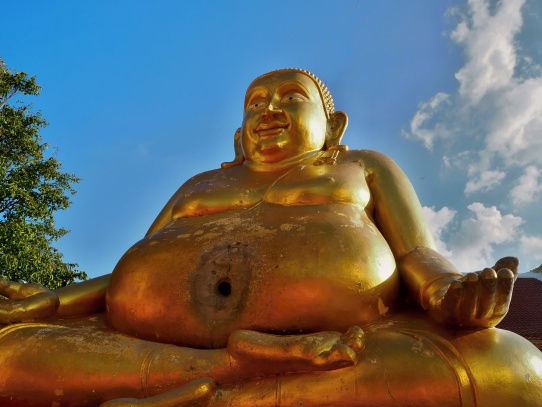socha Buddhy štěstí