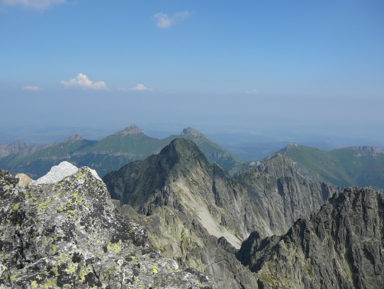 Belianské Tatry z Baraních rohů