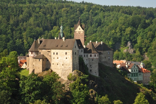 Loket - hrad, město