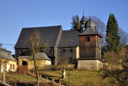 kostel sv. Kryštofa - Kryštofovo údolí
