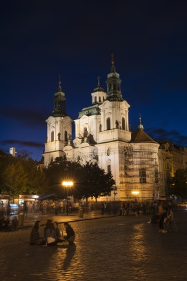 Praha, Staroměstské nám., kostel sv. Mikuláše