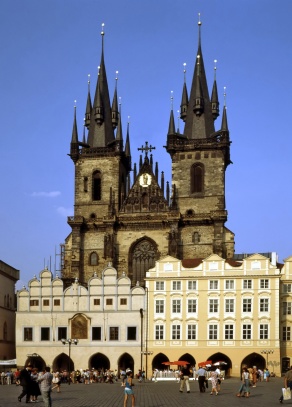 Týnský chrám - Staroměstské náměstí