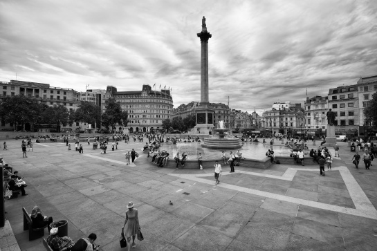 LONDÝN - Trafalgar square