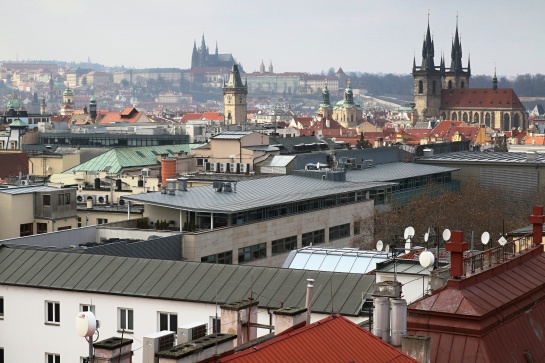 Praha - z Jindřišské věže