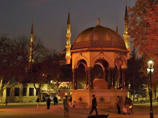 Noční Istanbul