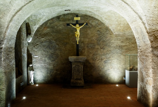 Krypta pod kostelem Narození Panny Marie v Klatovech