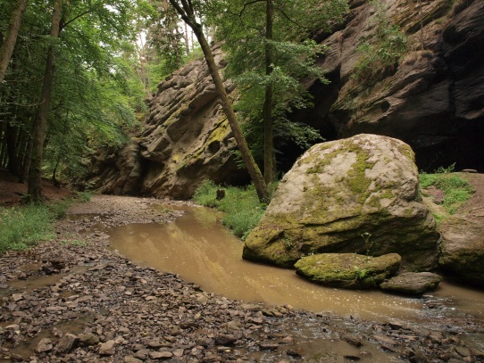 Židova strouha u Bechyně