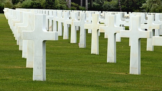 americký vojenský hřbitov u Omaha Beach