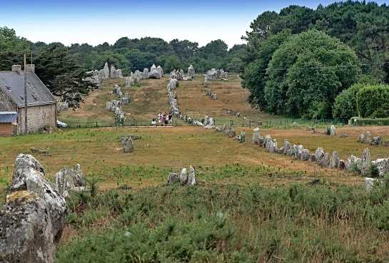 Kamenné řady v Carnacu