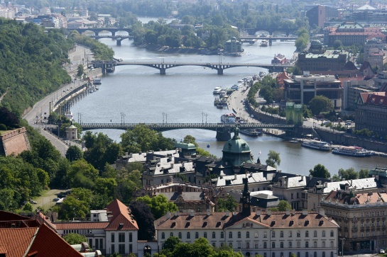 Vltava a mosty