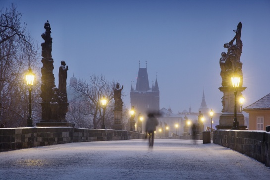 Zimní Praha