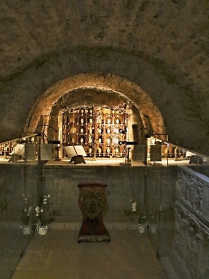 Krypta s ostatky sv.Máří Magdaleny