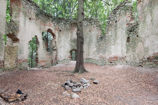 Zřícenina poutní kaple svaté Máří Magdaleny