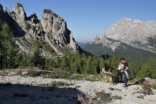 Itálie  -  Dolomity -  Národní park Tre Cime