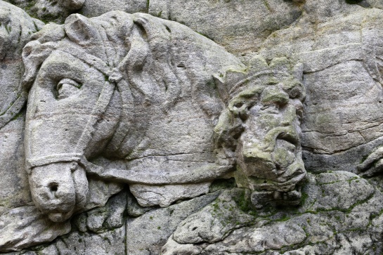 Braunův Betlém - Příchod tří králů - detail
