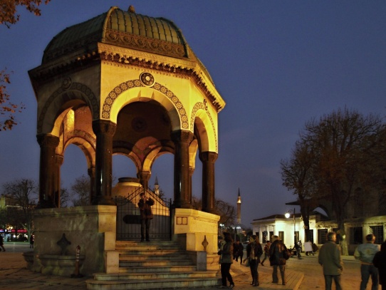 Noční Istanbul