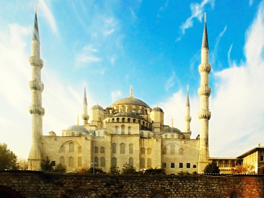 Jedna z mešit v Istanbulu