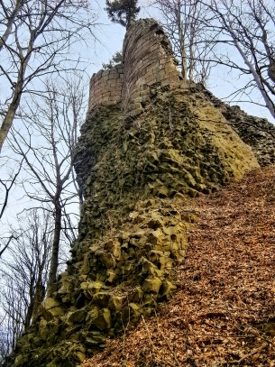 Zřícenina hradu Bradlec 