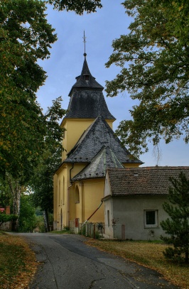 Kutná Hora - Malín, kostel sv. Jana Křtitele