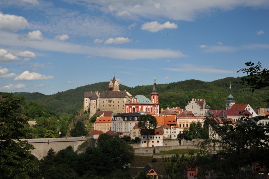 Loket - hrad, město