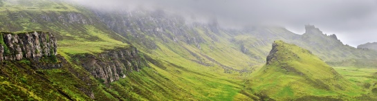SKOTSKO - hory QUIRAING na ostrově SKY