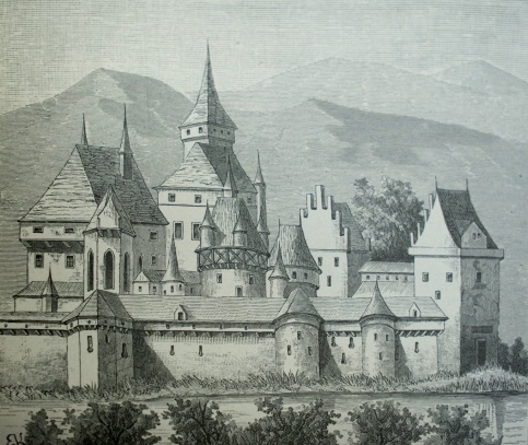 Podoba hradu z 16.stol