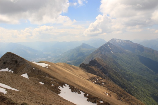 Pohled z vrcholu Monte Cornetto