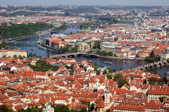 Praha - pohled z Petřína
