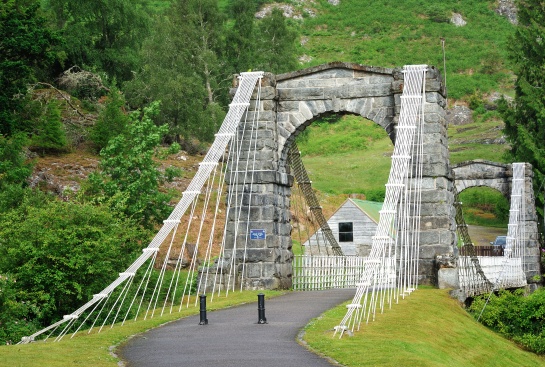 SKOTSKO - most BRIDGE OF OICH