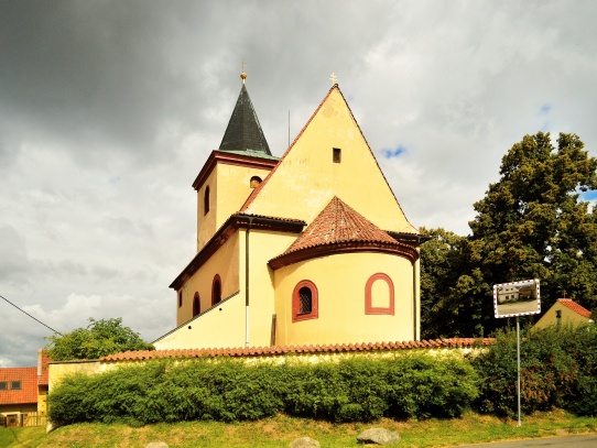 Hrusice - kostel