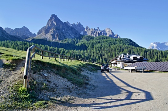 Itálie  -  Dolomity -  Národní park Tre Cime