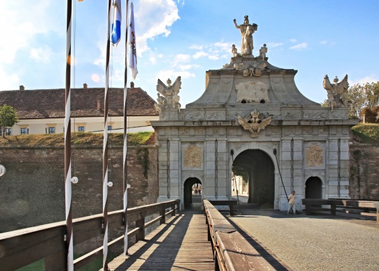 Brána do města Alba Julia
