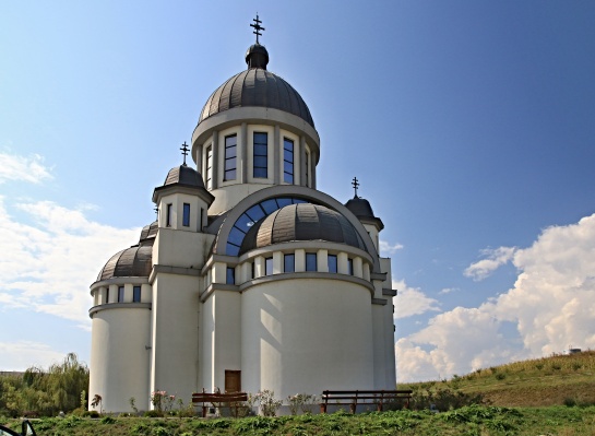 Nový pravoslavný kostel kláštera Dumbrava