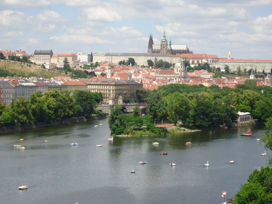Praha z Tančícího domu