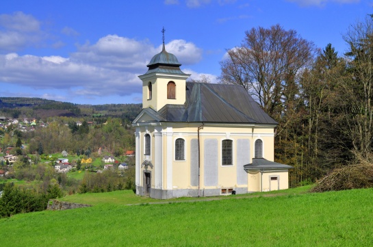 kostel sv. Jana Nepomuckého - Železný Brod