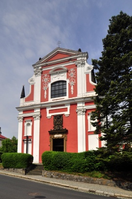 kostel Nejsvětější Trojice - Klášterec nad Ohří