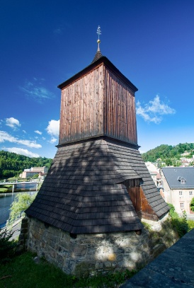 Dřevěná zvonice - Železný Brod