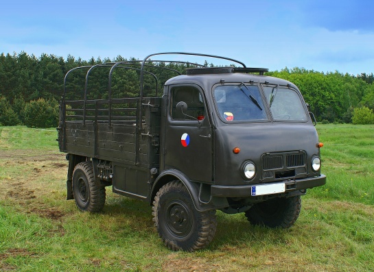 Vojenský veterán Tatra 805 