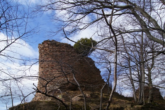 Zřícenina hradu Oheb