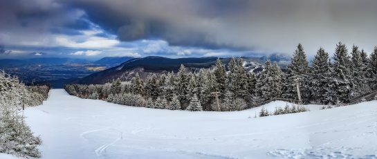 Panorama z Radhoště