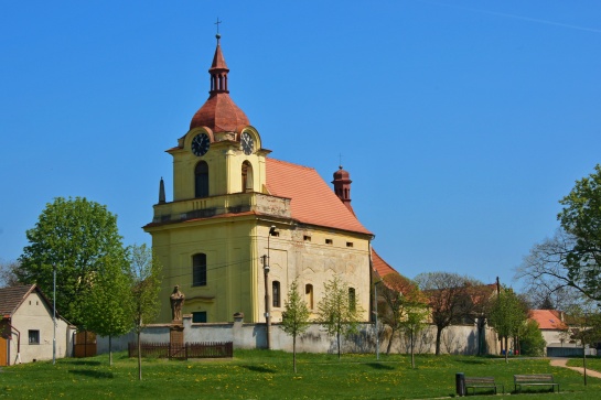 Liblice kostel sv. Václava