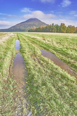 Krajina kolem Růžovského vrchu