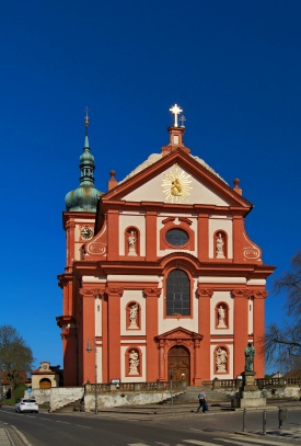 Stará Boleslav kostel Nanebevzetí Panny Marie