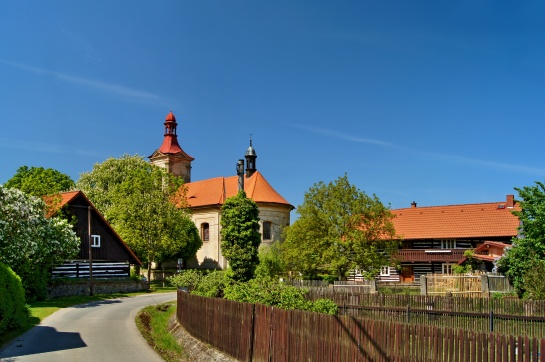 Chlum kostel sv. Jiří