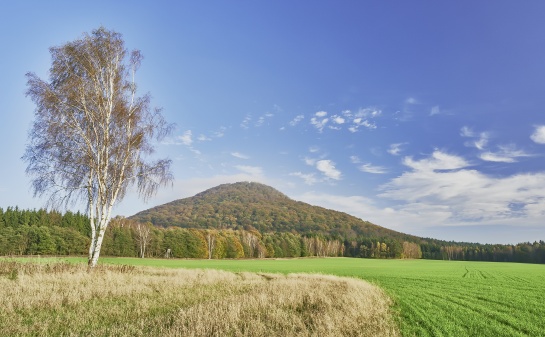 Krajina kolem Růžovského vrchu