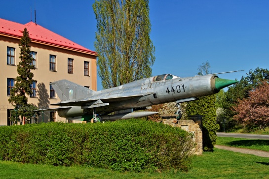 Stará Boleslav letoun Mig 21